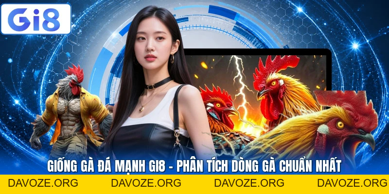 Giống Gà Đá Mạnh GI8 - Phân Tích Dòng Gà Chuẩn Nhất - DAVOZE.ORG